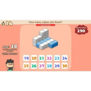 Big Brain Academy Brain vs. Brain ROM Screenshot 1