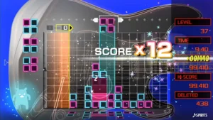 Lumines Remastered ROM Screenshot 2
